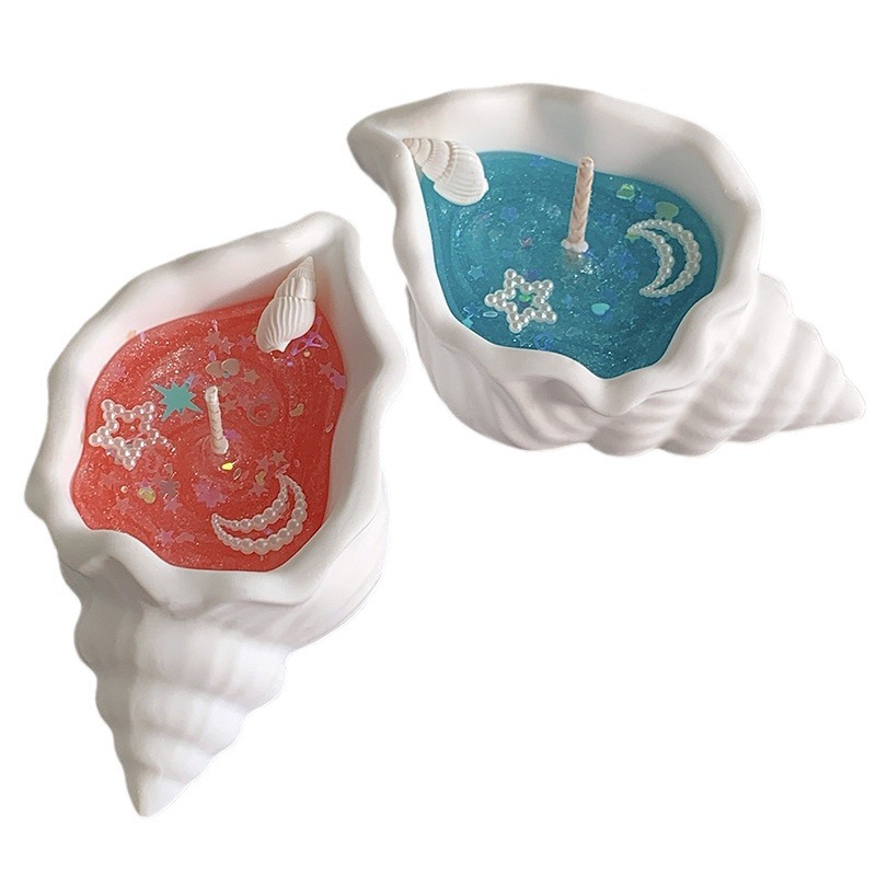 Small Conch Aromatherapy Candle Diy Atmosphere Creative…