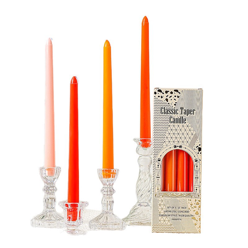 25cm Gradient Morandi Color Cone Candles Wholesale for Home…