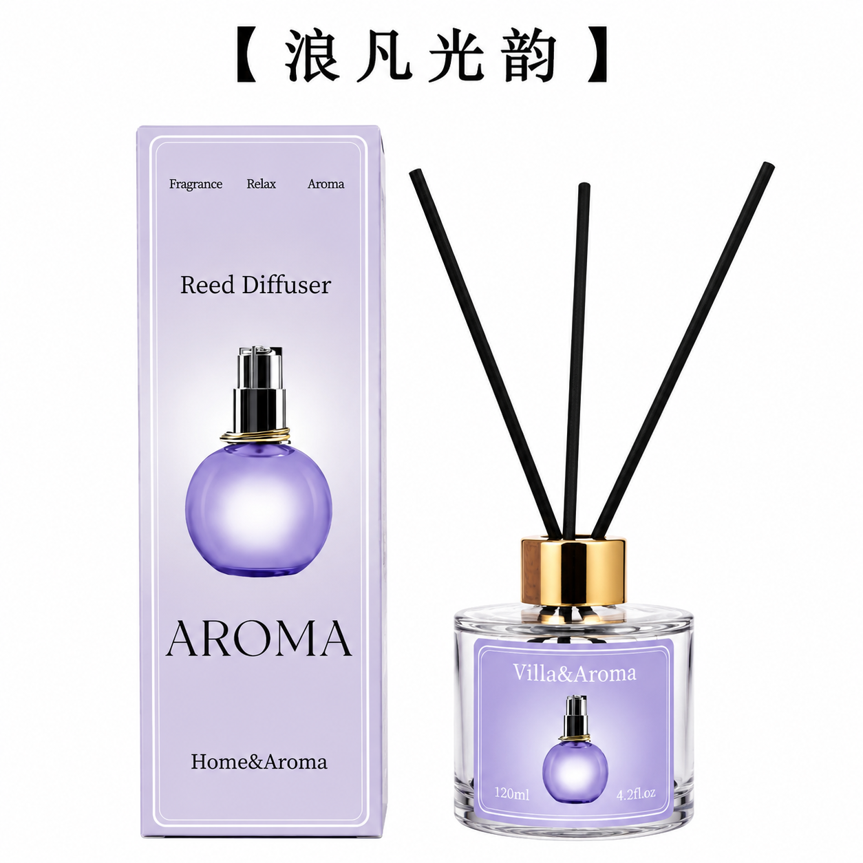 Lilac Box Reed Diffuser 120ml